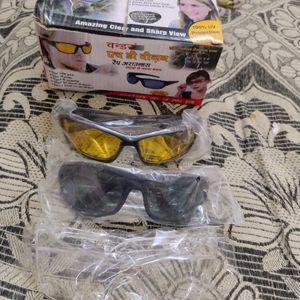 3 In 1 Day Night Vision Glasses