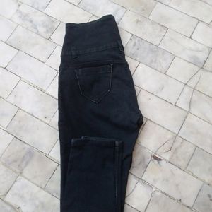 High Waist Black Jeans For Girls Or Women