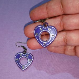 Purple Earrings