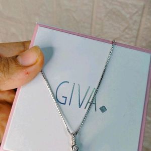 Giva dizzle drop Silver Pendant 😍