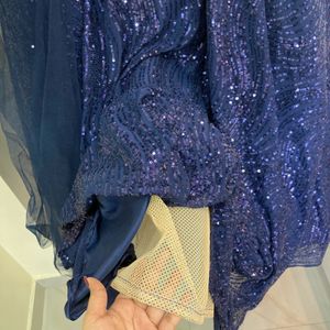 Cocktail Party Night Sequined Gown