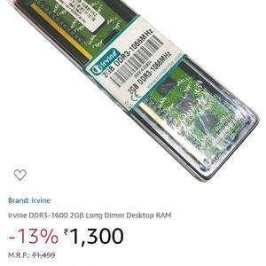 Brand New DDR3 RAM