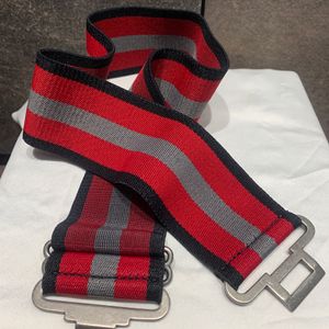 DKNY Striped Elastic Belt