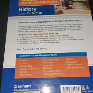 Cbse Sample Paper History Class 12