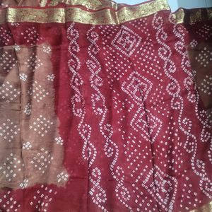 Jeorget Rajasthani Print Saree