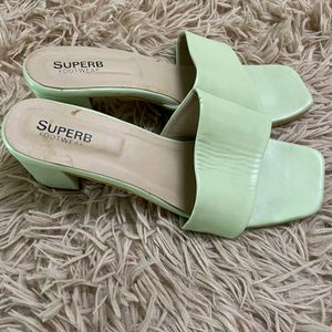 Sage Green Mules