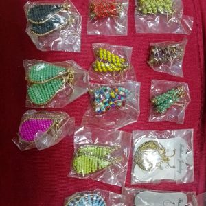 Handicraft Ear Rings Pair Of 13