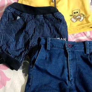 Half Pant And T Shirt(For 2-3years Old)