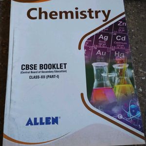 Allen 12th Class Chemistry Booklet for Sale