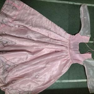 Pink Heavy Kurta Set