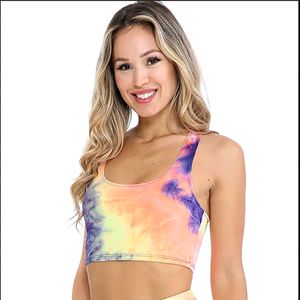 Multicolored Crop Top