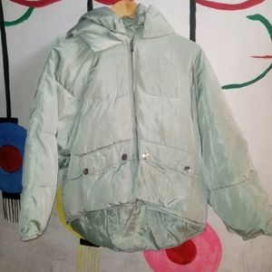 Jacket High Low (Sea Green)