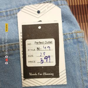 (N-49) 28 Size Straight Denim Jeans