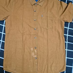 TWILLS SEMI FORMAL RUST COLORED SHIRT