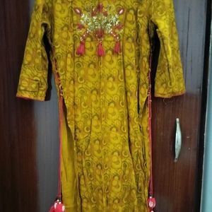 Double Layer Festive Kurti