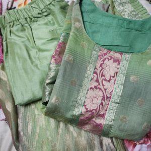 Silk Kurta Set