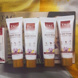 Tac The Ayurveda Co Gold Glow Facial Kit