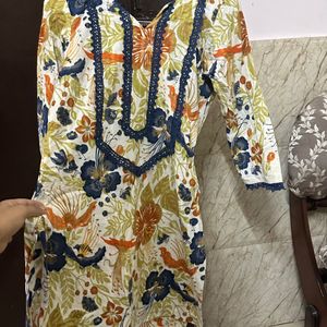 Printed Straight Salwar Suit