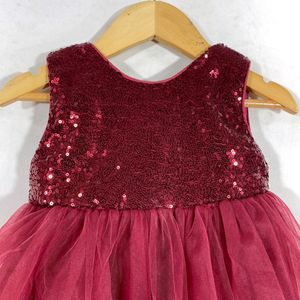 Maroon Western Gown (Girls)