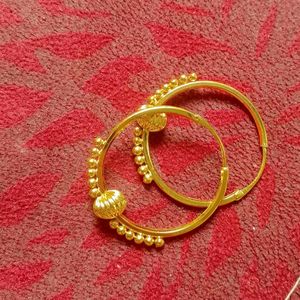 One Gram Gold Earrings