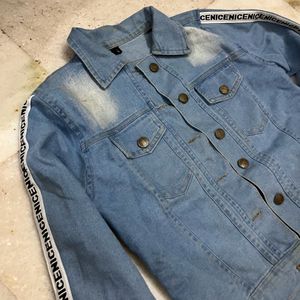 Crop Denim Jacket