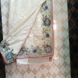 Combo Of 3 Heavy Embroidery Saree