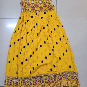 Cotton Printed Women Gown