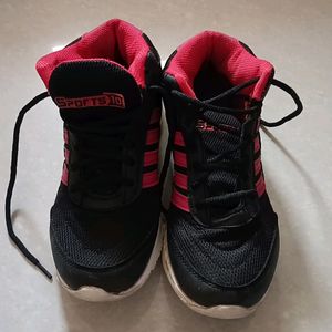 Black And Red Shoes