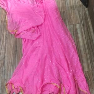 Pink Beautiful Saree