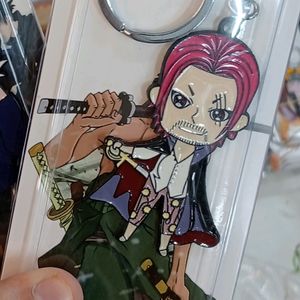 Anime Metal-Enamel Keychain💚❤️🤍