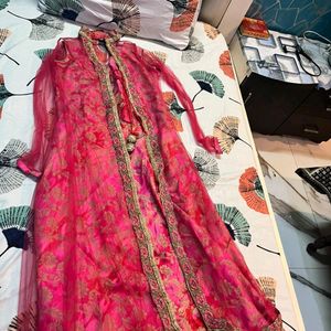 Pink Ethnic Gown