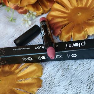 COMBO OF 3 PLUM Twist&Go Matte LipstickLightweight