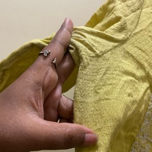 Lemon Color Kurti