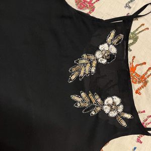 Embellished Crop Top