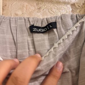 ZUDIO sexy Grey Top 🩶