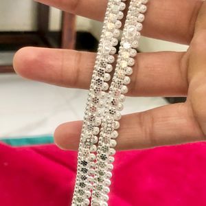 Pure Silver Payal (wt:-50.000g)