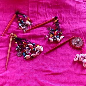 4types Hair Pin