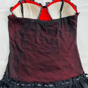 Red Vintage Corset