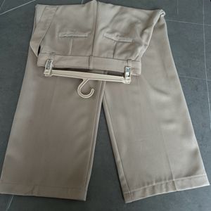 Belted Premium High Waist Trouser