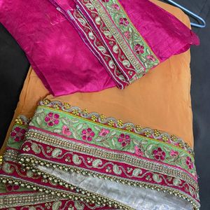 Designer Work Saree