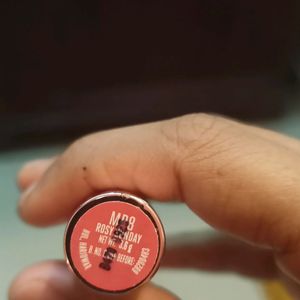 Lakme Primer + Matte Rosy Sunday Nude Lipstick