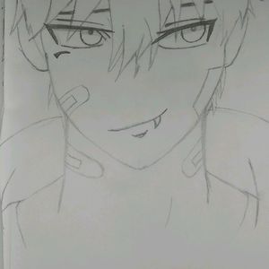 Anime Art gojo/ash/gokuPainting