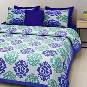 Multicolor Cotton Bedsheet_double Bed