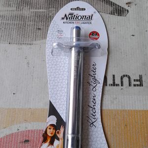 NATIONAL KITCHENWARE S/S  GAS LIGHTER PEARL MODEL