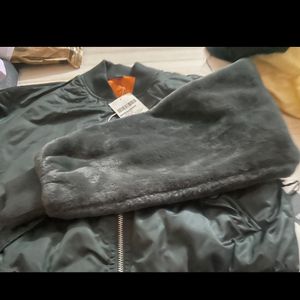 Full Party Wear Short Jacket Unused Furr On Shoul