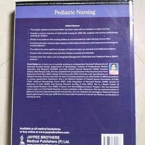 Pediatric Nursing Book (As per INC syllabus)