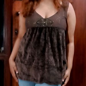 Velvet Stylish Beautiful Top