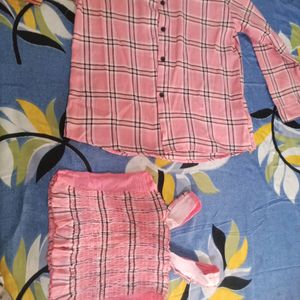 Pink Shirt Inner Top