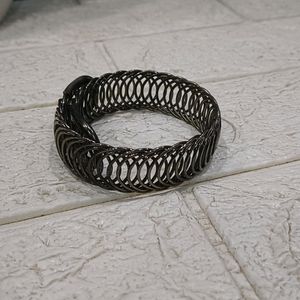 Oxidised Black Metal Bracelet