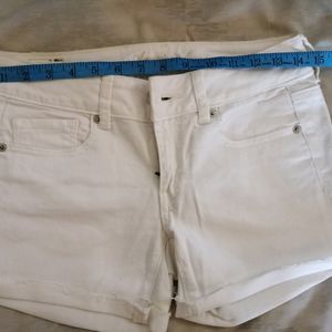 American Eagle White Shorts